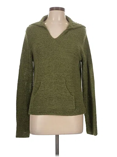 Pre-owned Talbots Pullover Sweater In Green