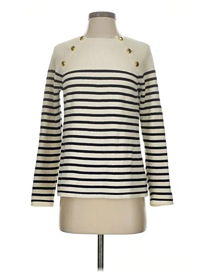 Pre-owned Talbots Pullover Sweater In Ivory