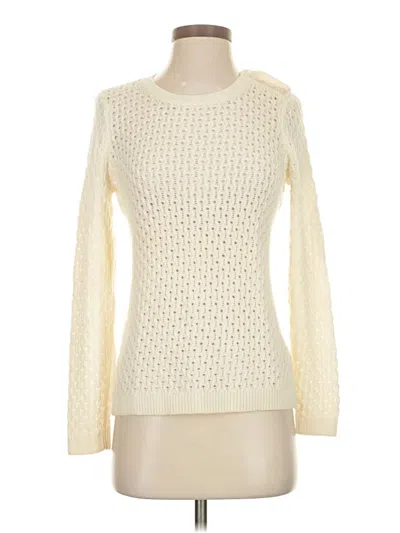 Pre-owned Talbots Pullover Sweater In Ivory
