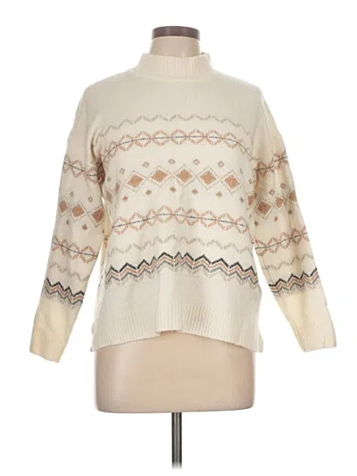 Pre-owned Talbots Pullover Sweater In Ivory
