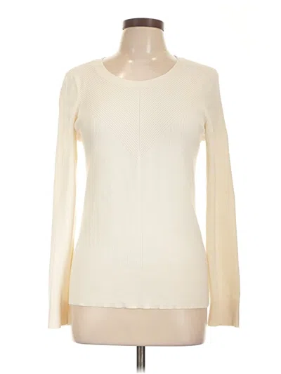 Pre-owned Talbots Pullover Sweater In Ivory