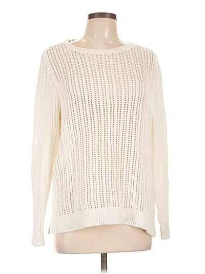 Pre-owned Talbots Pullover Sweater In Ivory