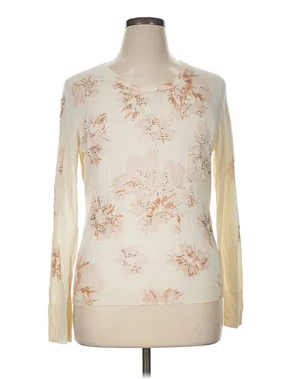 Talbots Pullover Sweater In Ivory