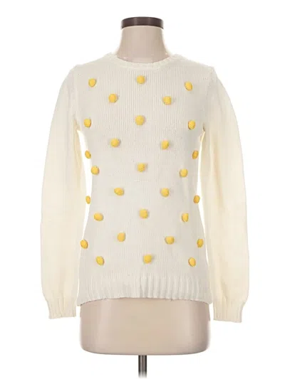 Pre-owned Talbots Pullover Sweater In Ivory