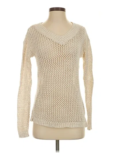 Pre-owned Talbots Pullover Sweater In Ivory