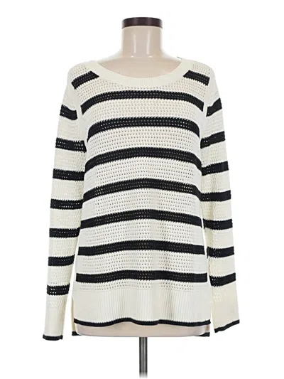 Pre-owned Talbots Pullover Sweater In Ivory