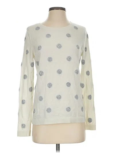 Pre-owned Talbots Pullover Sweater In Ivory