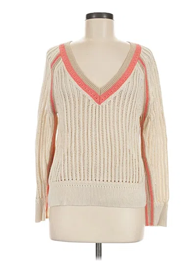 Pre-owned Talbots Pullover Sweater In Ivory