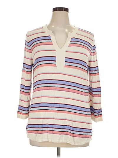 Pre-owned Talbots Pullover Sweater In Ivory