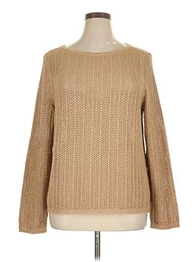 Talbots Pullover Sweater In Neutral