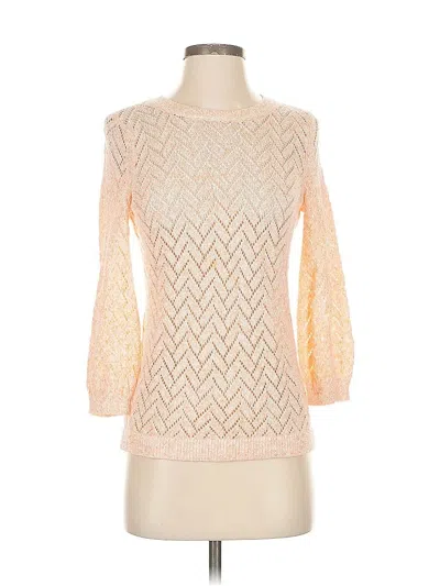 Pre-owned Talbots Pullover Sweater In Orange