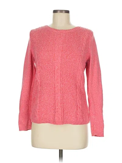 Pre-owned Talbots Pullover Sweater In Orange