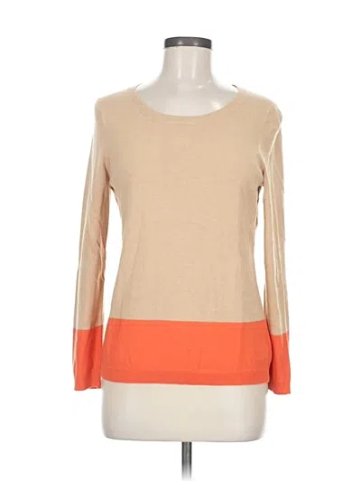 Pre-owned Talbots Pullover Sweater In Orange