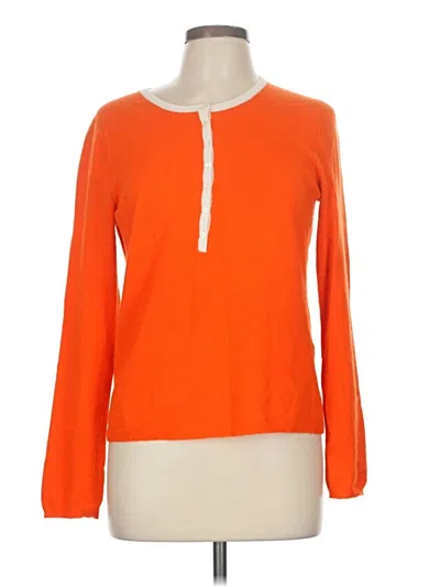 Pre-owned Talbots Pullover Sweater In Orange