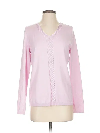 Pre-owned Talbots Pullover Sweater In Pink