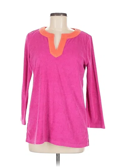 Pre-owned Talbots Pullover Sweater In Pink