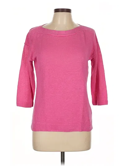 Pre-owned Talbots Pullover Sweater In Pink