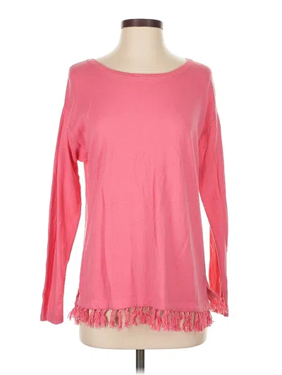 Pre-owned Talbots Pullover Sweater In Pink