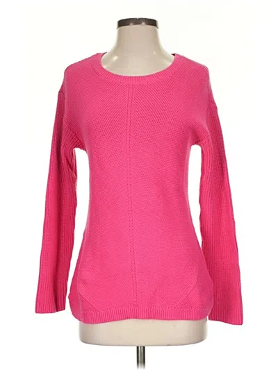 Pre-owned Talbots Pullover Sweater In Pink