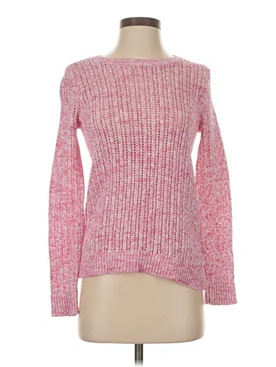 Pre-owned Talbots Pullover Sweater In Pink