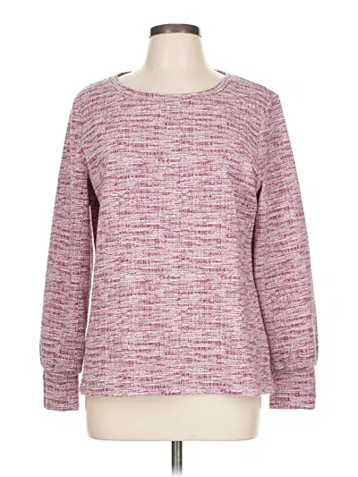 Pre-owned Talbots Pullover Sweater In Pink