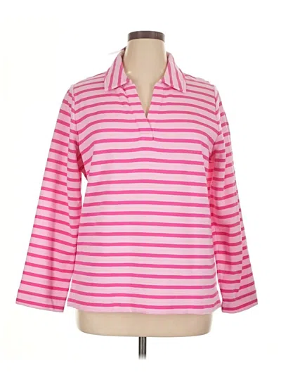 Talbots Pullover Sweater In Pink