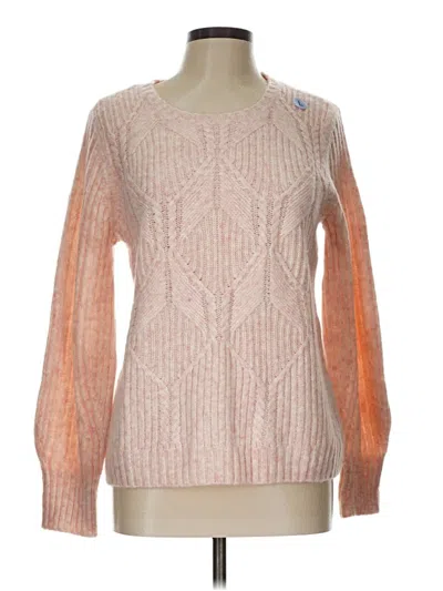Pre-owned Talbots Pullover Sweater In Pink