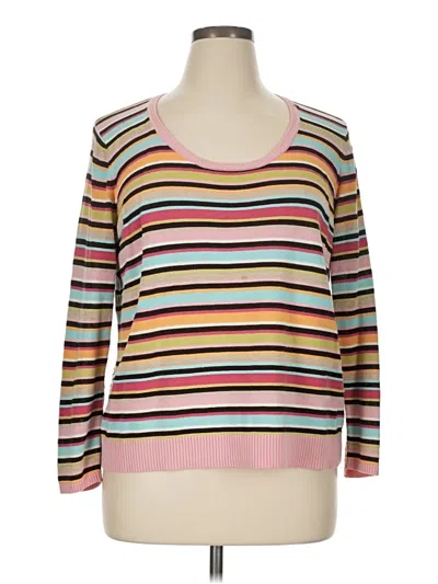 Pre-owned Talbots Pullover Sweater In Pink