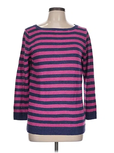 Pre-owned Talbots Pullover Sweater In Pink