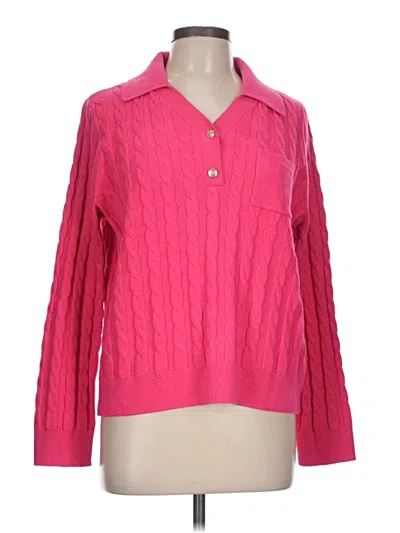 Pre-owned Talbots Pullover Sweater In Pink
