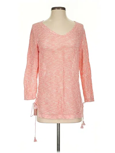 Pre-owned Talbots Pullover Sweater In Pink