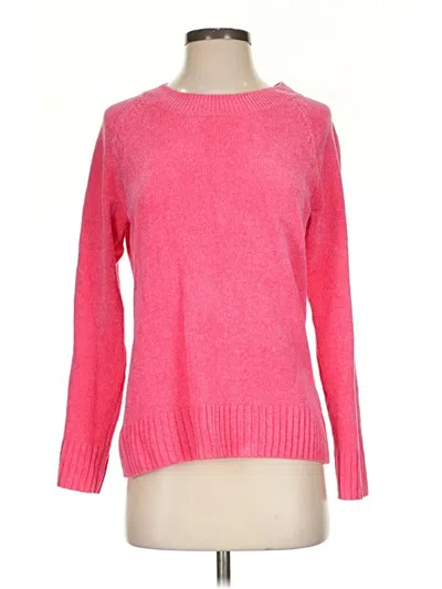 Pre-owned Talbots Pullover Sweater In Pink