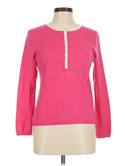 Pre-owned Talbots Pullover Sweater In Pink