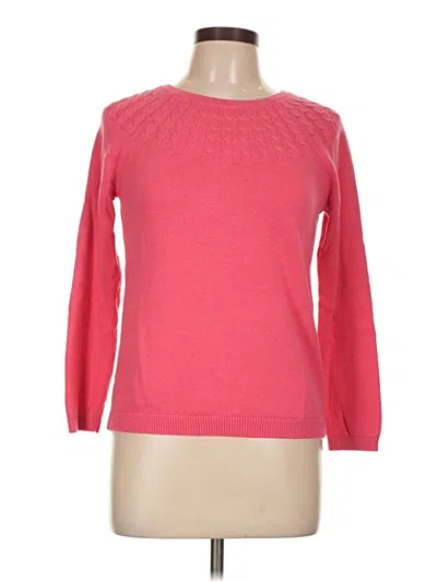 Pre-owned Talbots Pullover Sweater In Pink