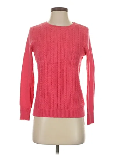 Pre-owned Talbots Pullover Sweater In Pink