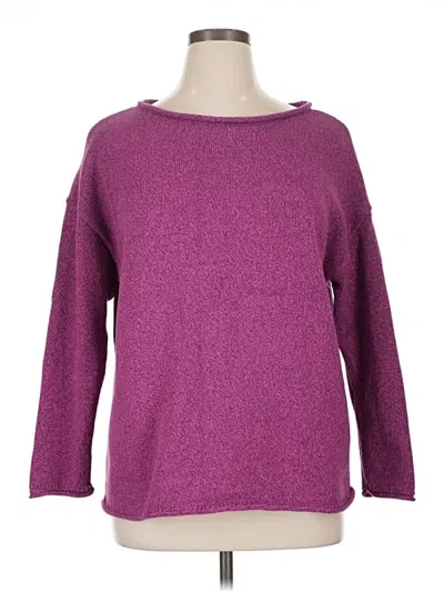 Pre-owned Talbots Pullover Sweater In Pink