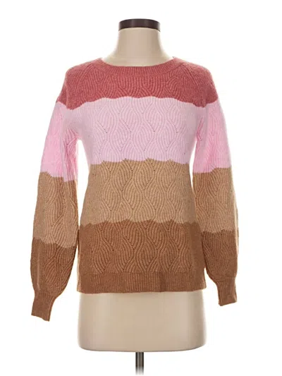 Pre-owned Talbots Pullover Sweater In Pink