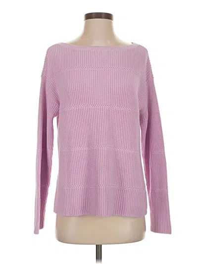 Pre-owned Talbots Pullover Sweater In Pink