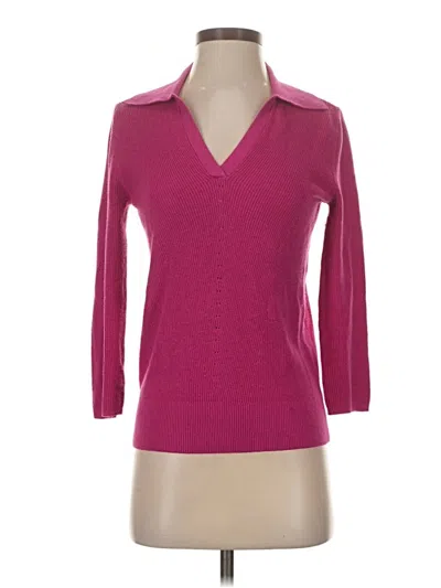 Pre-owned Talbots Pullover Sweater In Pink