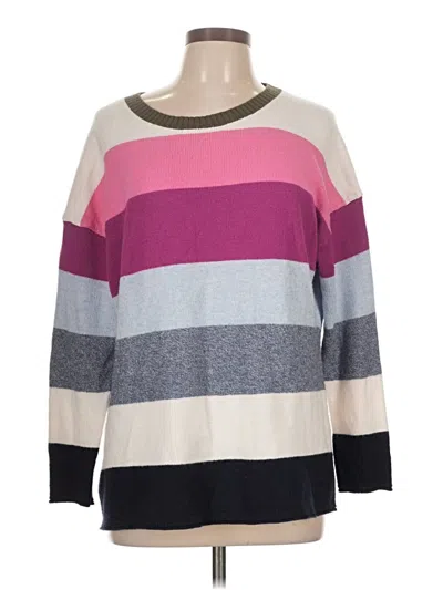 Pre-owned Talbots Pullover Sweater In Pink