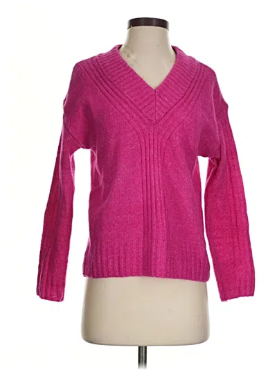 Pre-owned Talbots Pullover Sweater In Pink