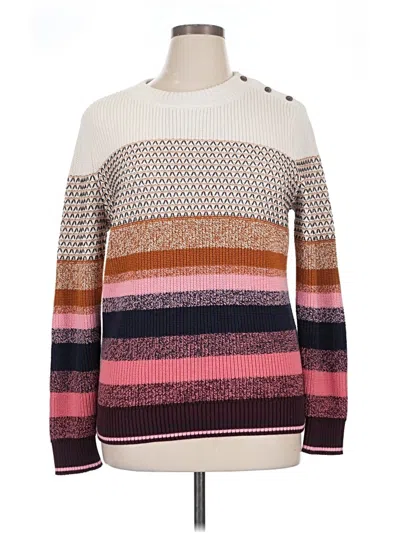 Pre-owned Talbots Pullover Sweater In Pink