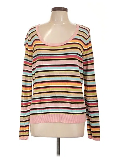 Pre-owned Talbots Pullover Sweater In Pink