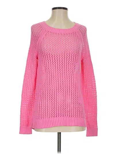 Pre-owned Talbots Pullover Sweater In Pink