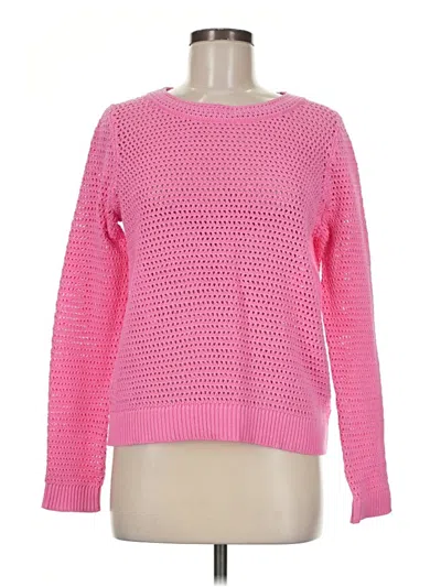 Pre-owned Talbots Pullover Sweater In Pink