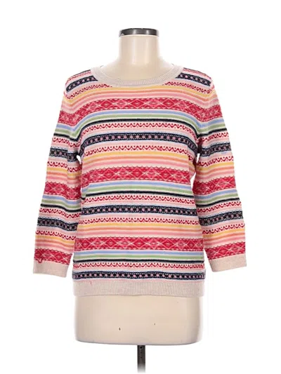Pre-owned Talbots Pullover Sweater In Pink