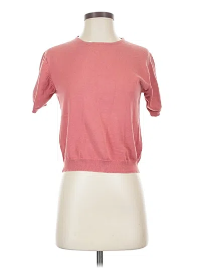 Pre-owned Talbots Pullover Sweater In Pink