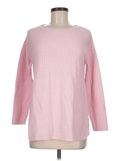 Pre-owned Talbots Pullover Sweater In Pink