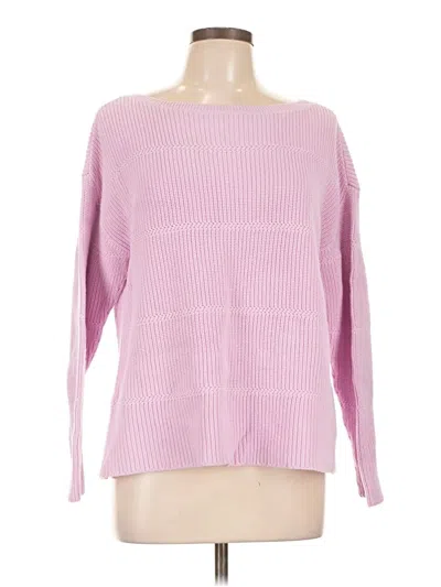Pre-owned Talbots Pullover Sweater In Pink