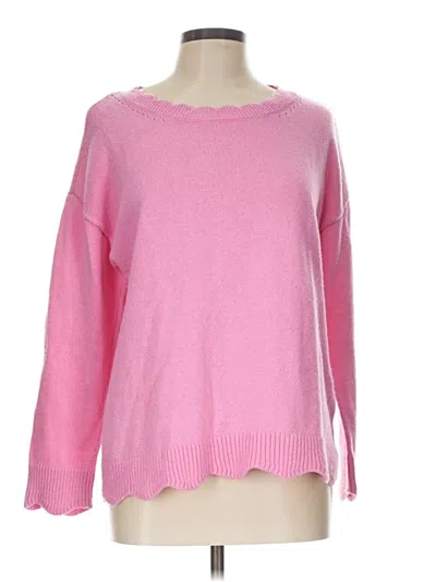 Pre-owned Talbots Pullover Sweater In Pink